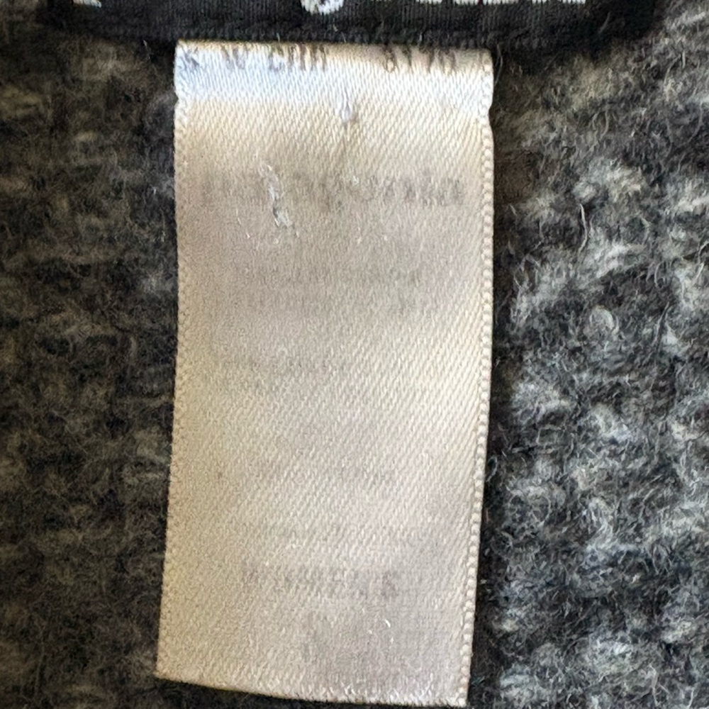 Patagonia Women's Heather Charcoal Zip Hoodie Cardigan - Picture 8 of 9